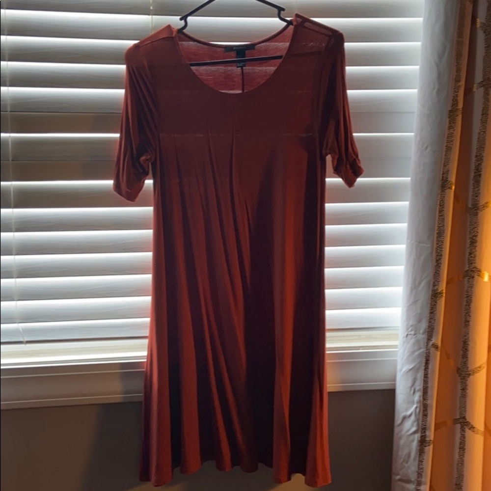 semi sleeve dress